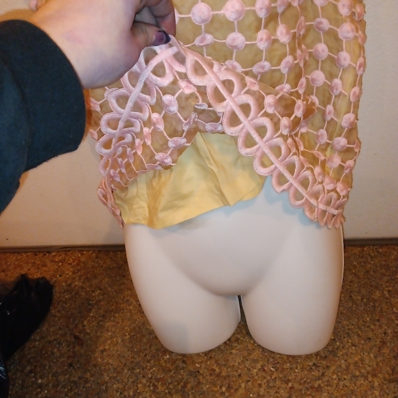 RED Valentino Pink/Tan Top - Picture 5 of 6